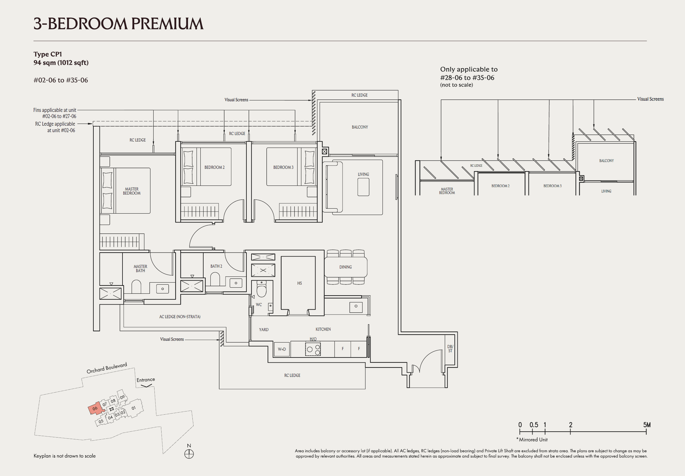 3 Bedroom Premium - CP1